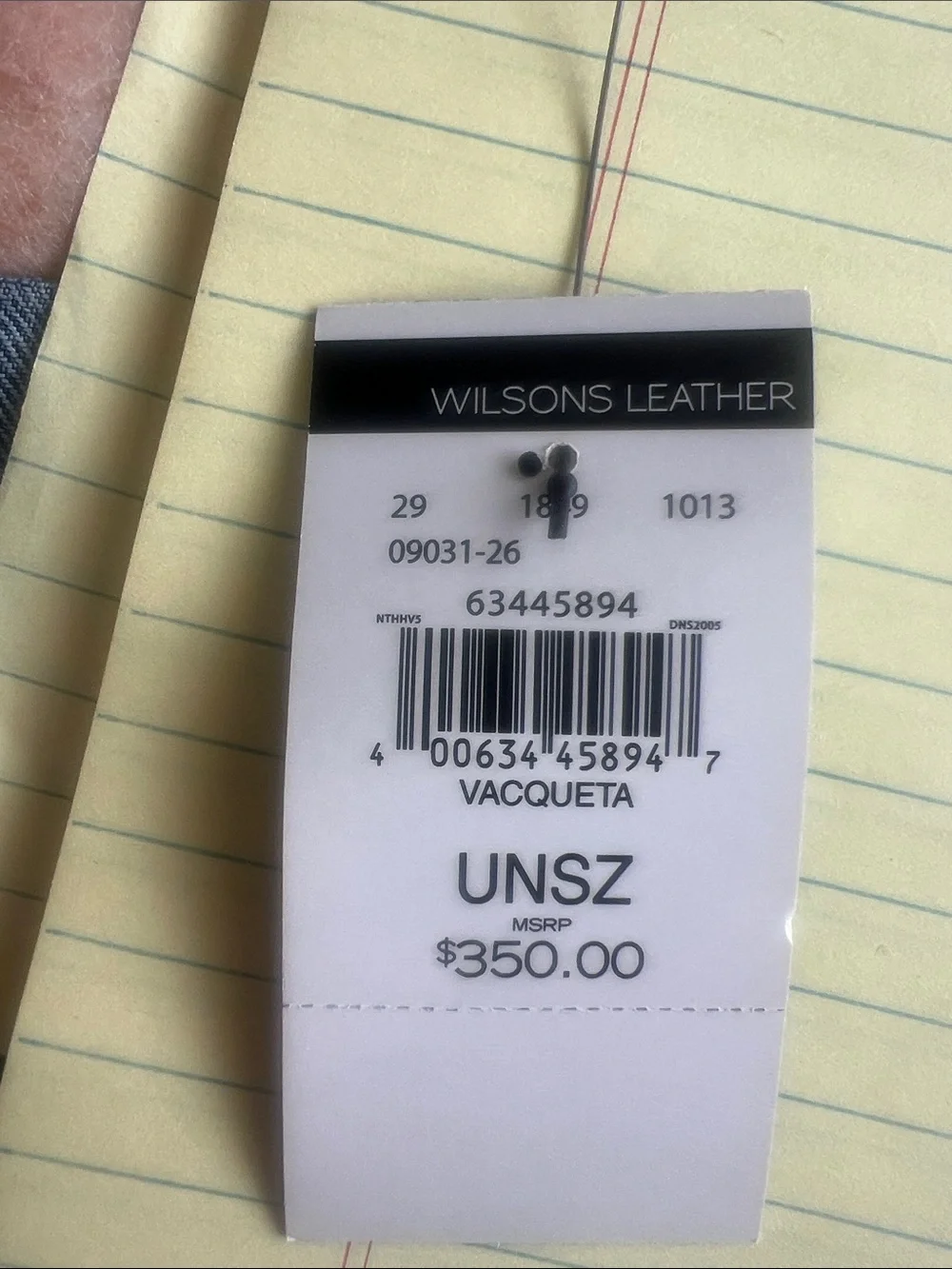 Wilson’s Leather Newport Vaquera Executive Computer Briefcase